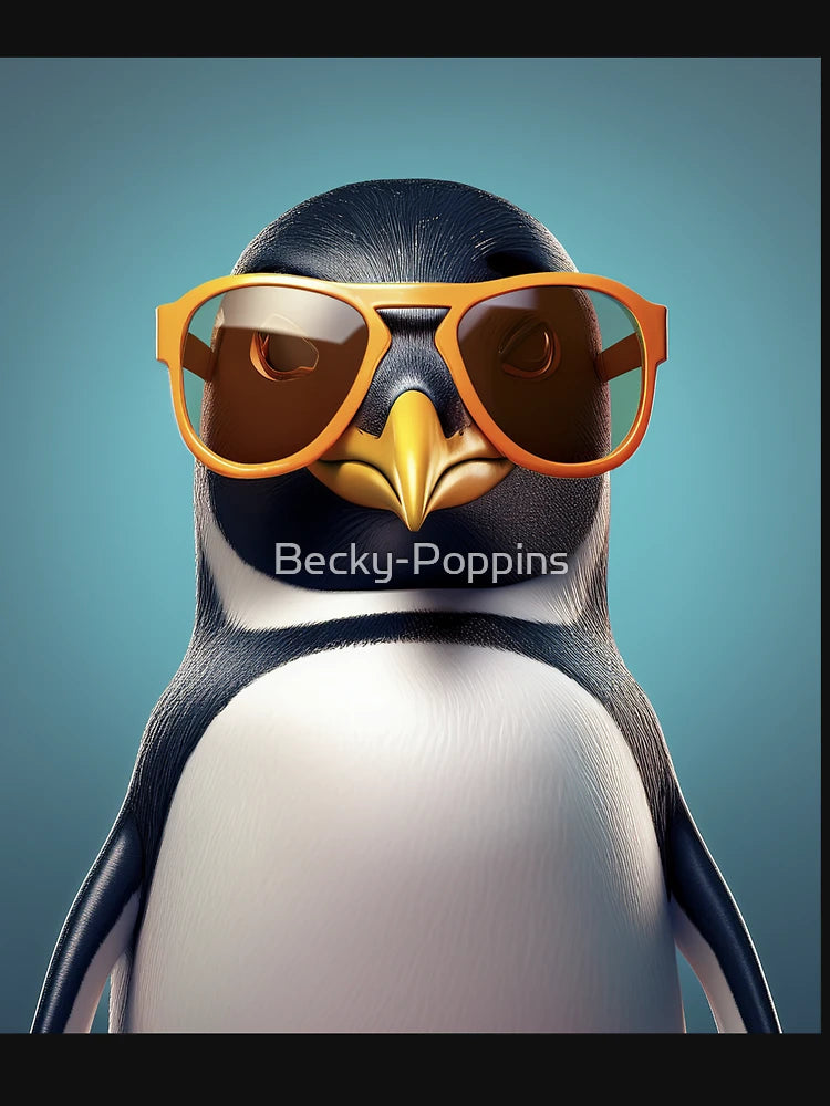Don't Forget Your Glasses - Penguin Swagger Arctic Cool