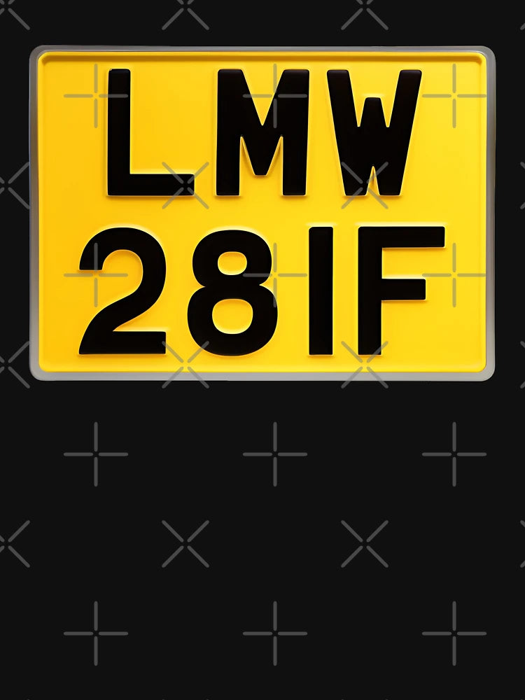 28 IF - Beatles License Plate