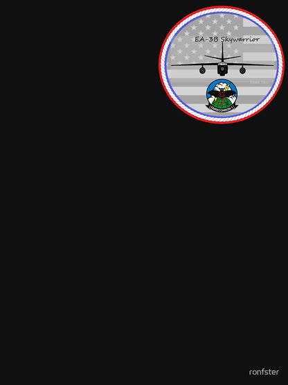 EA-3B Skywarrior with Fleet Air Reconnaissance Squadron 1 Vintage Logo