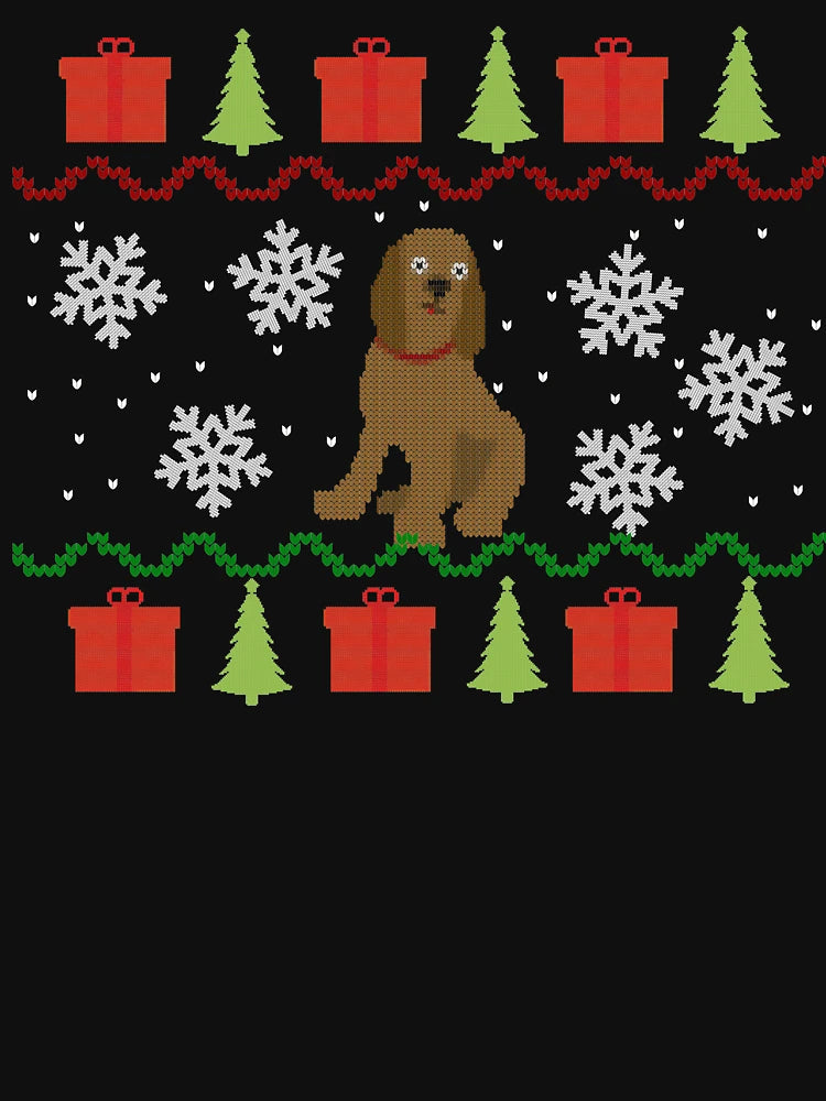 Dog's Ugly Christmas Sweater Design