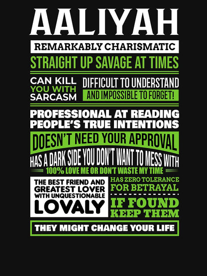 Aaliyah Girl Name Definition