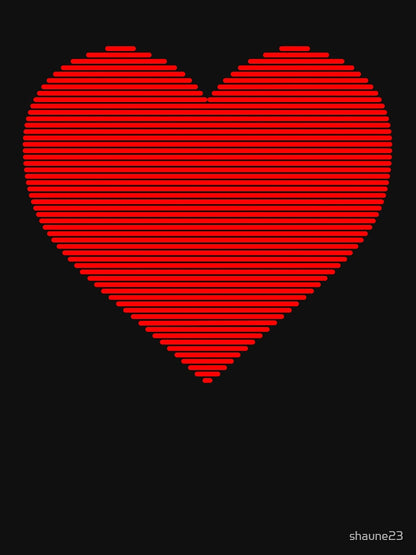 3D Printed Red Heart