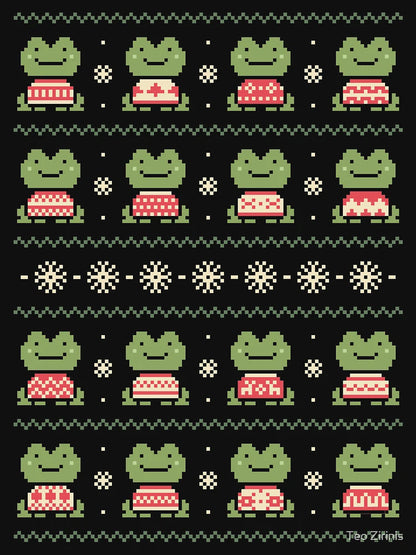 Frogs In Sweaters (Dark)