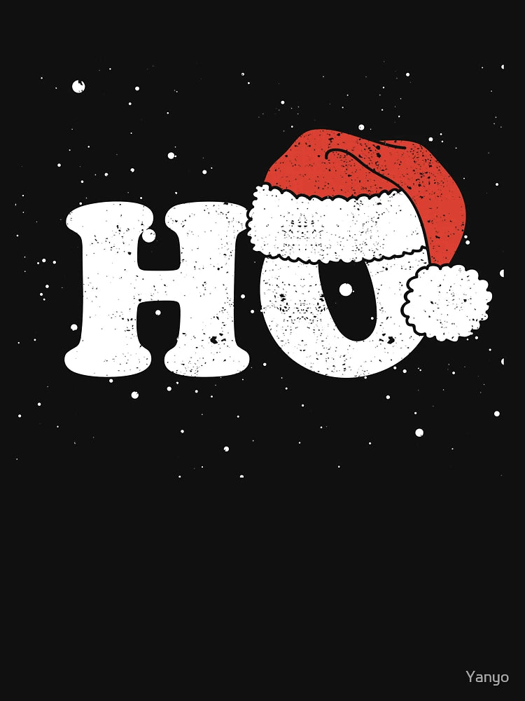 Ho Santa hat Funny Christmas Winter