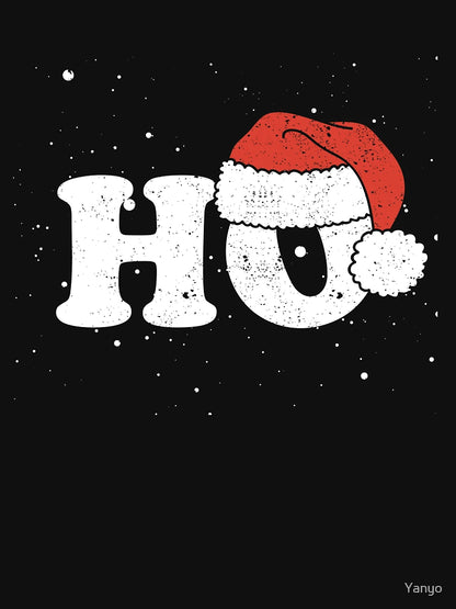 Ho Santa hat Funny Christmas Winter
