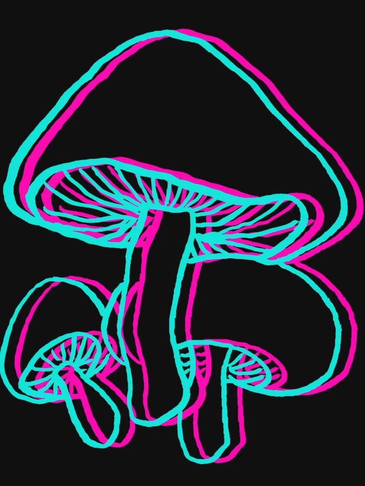 3D Mushroom Cluster
