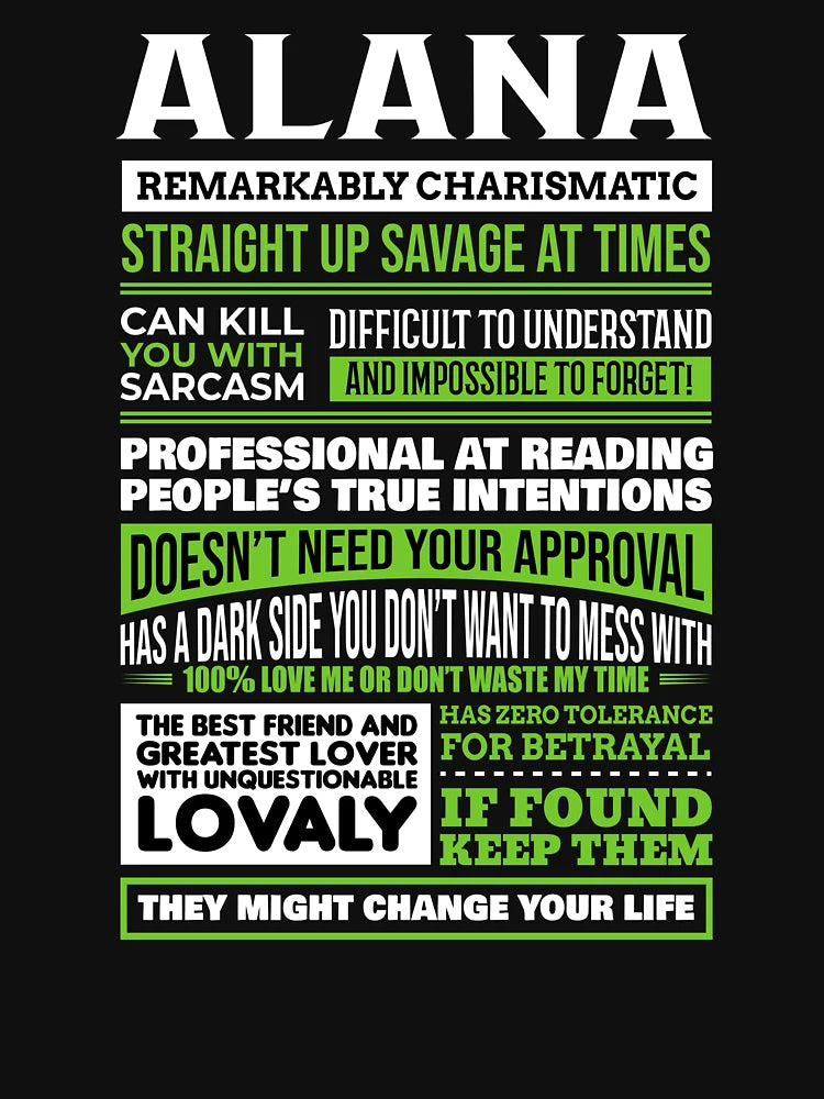 Alana Girl Name Definition