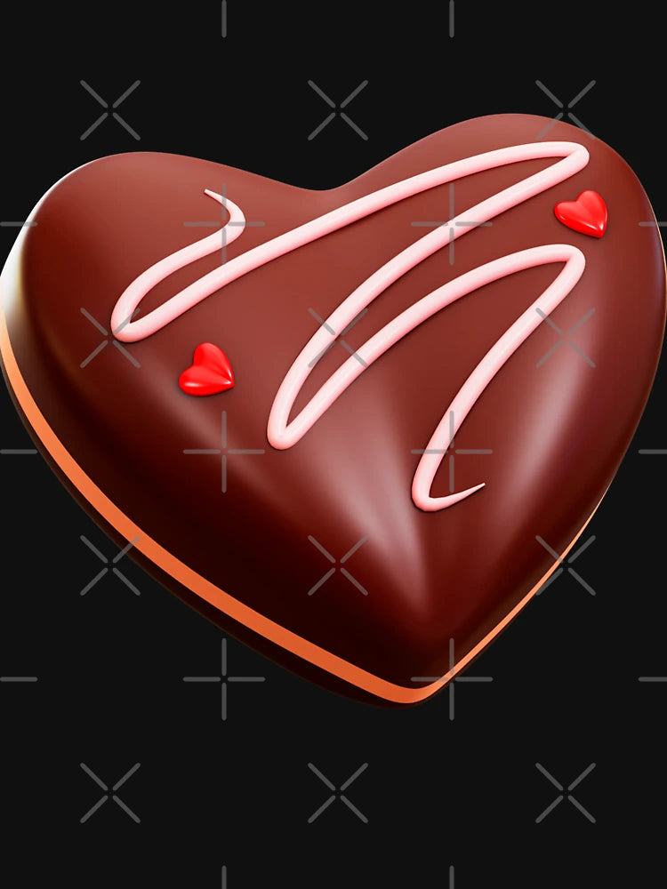 3D Love Chocolate Heart