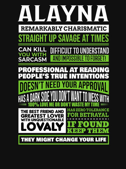 Alayna Girl Name Definition