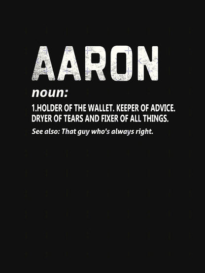 Aaron name