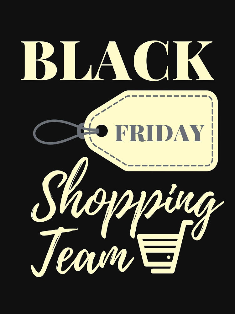 Family Black Friday  Shopping Team