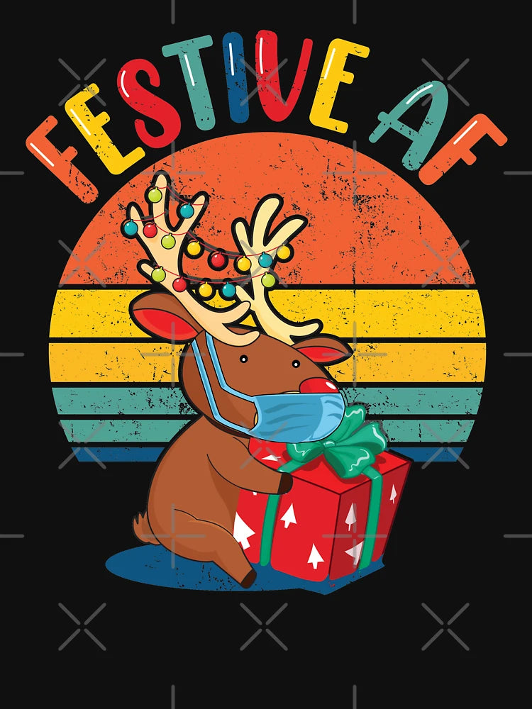 Festive AF | Amusing Christmas Reindeer
