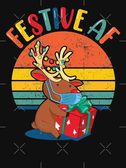 Festive AF | Amusing Christmas Reindeer