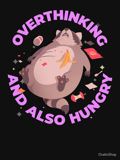 Overthinking And Also Hungry Racoon