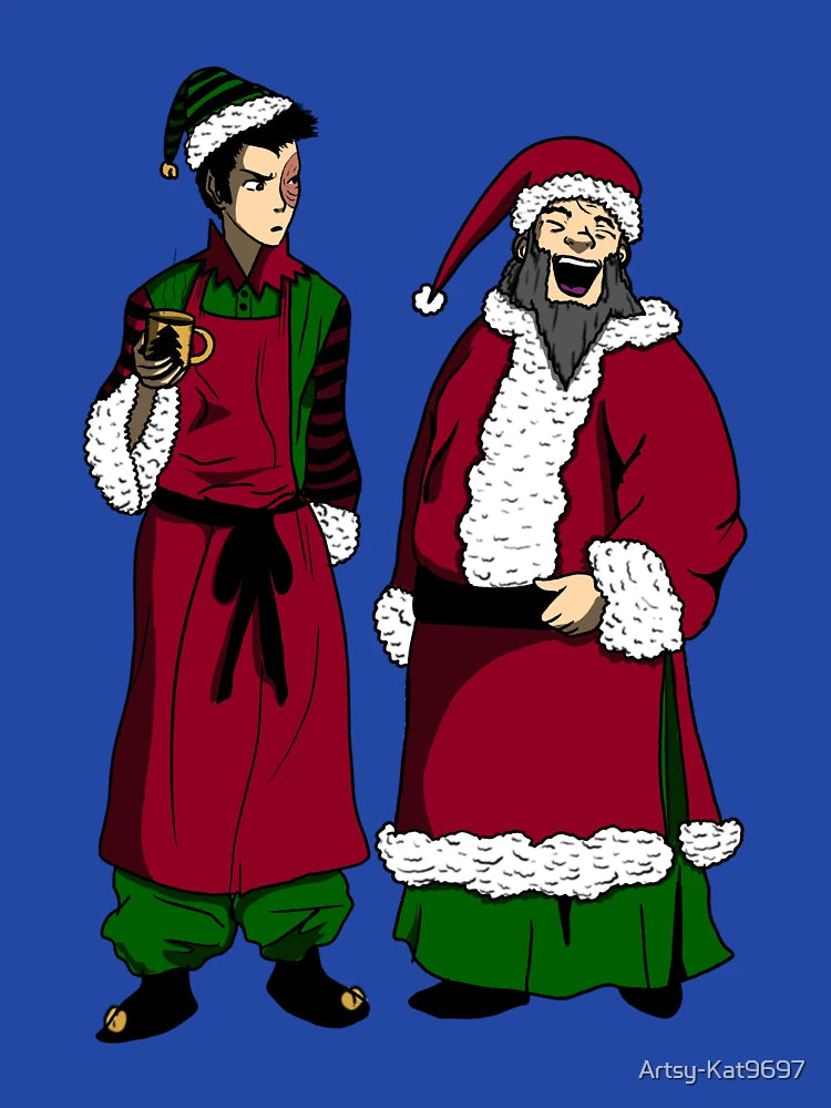 Festive Firebenders, Uncle Iroh and Zuko