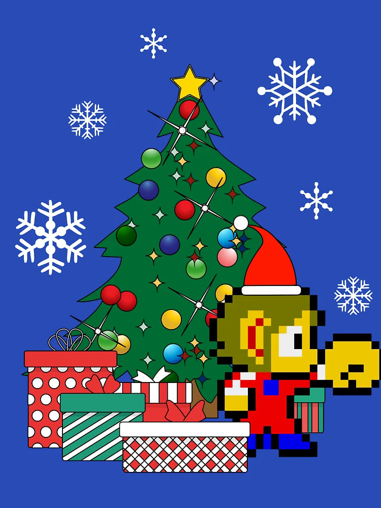 Alex Kidd Around The Christmas Tree