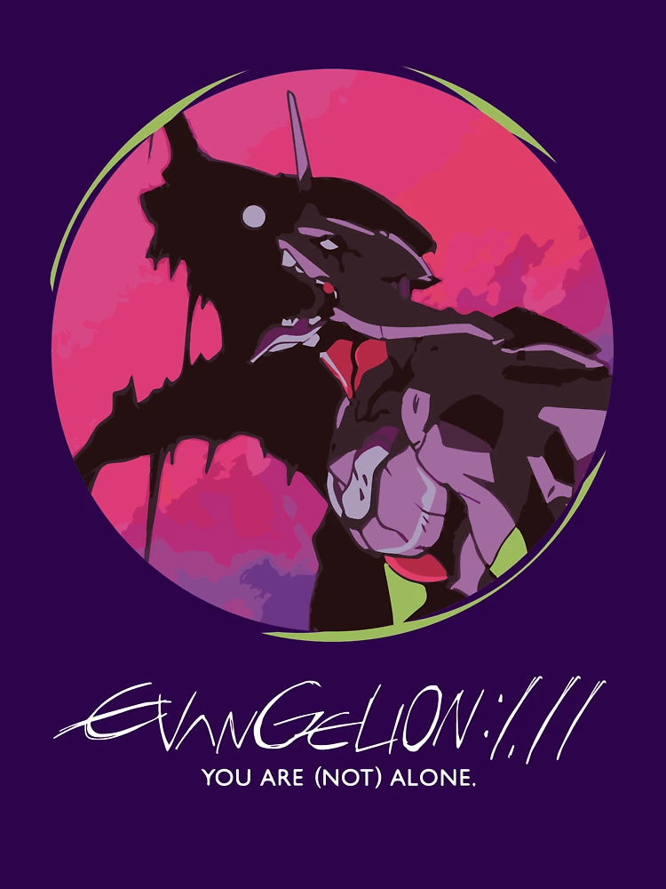EVA 01 - Evangelion T-shirt / Poster / Phone case / Mug