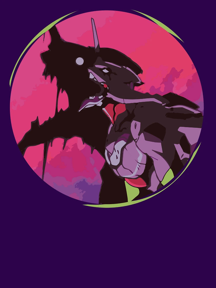 EVA 01 - Evangelion T-shirt / Poster / Phone case / Mug 2