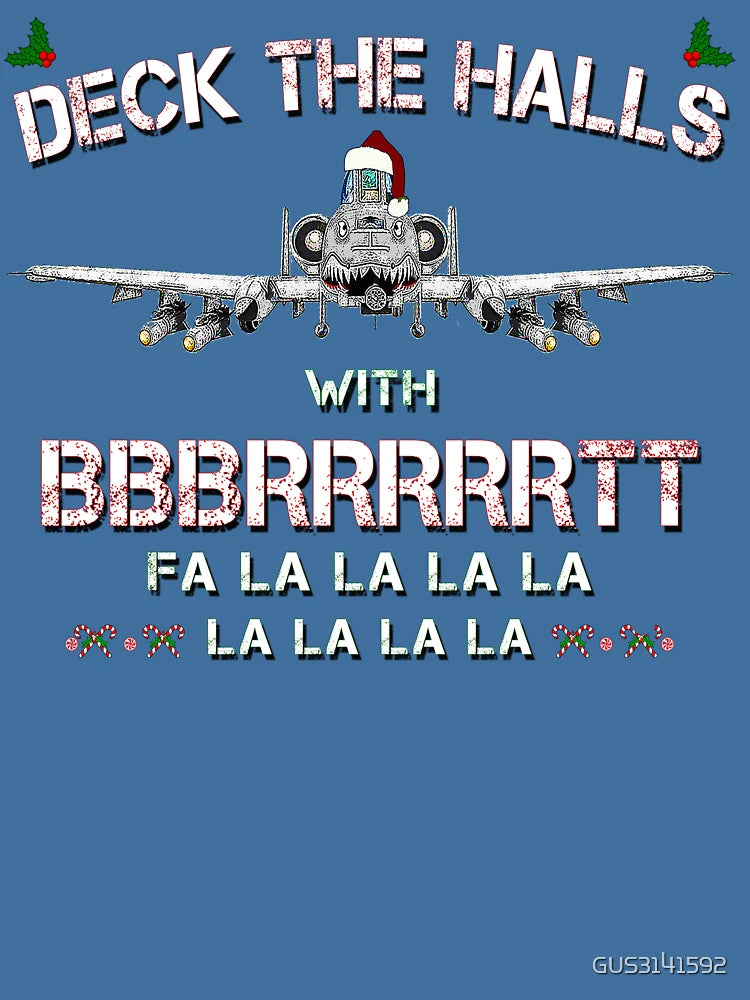 A-10 WARTHOG Christmas T-shirt
