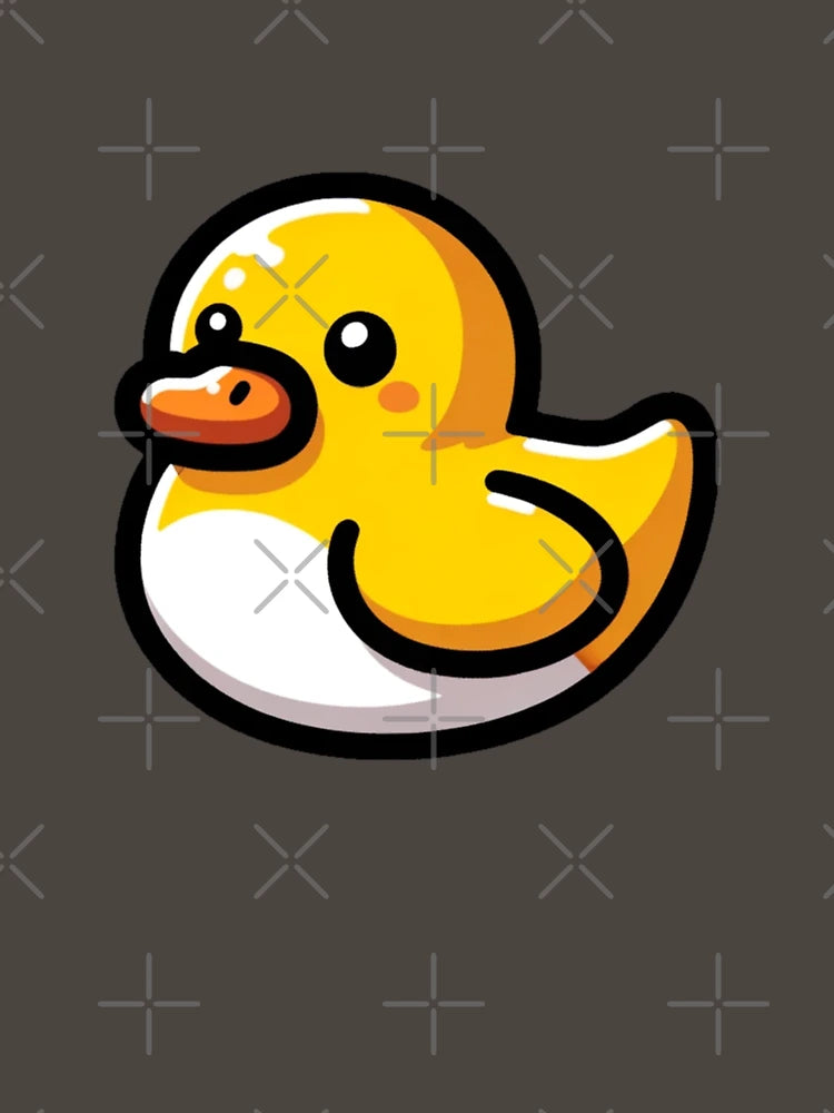 Duck cute 3d , cute cartoon duck, duck sticker, duck baby, animal stickers