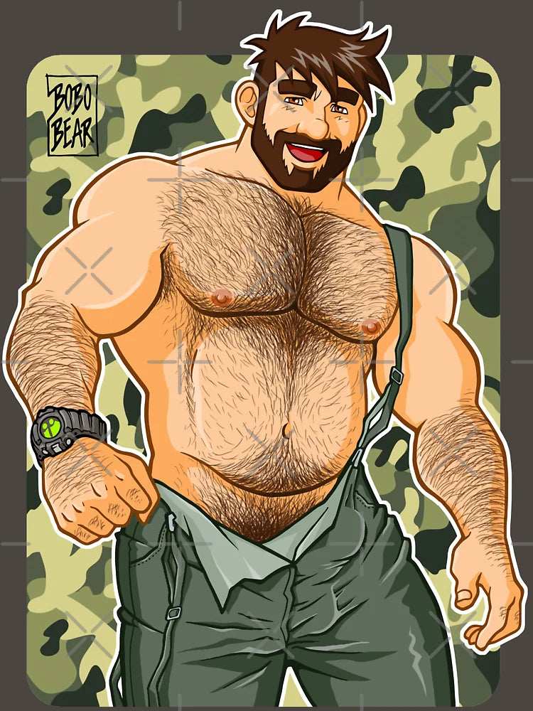 ADAM LIKES DUNGAREES - CAMOUFLAGE