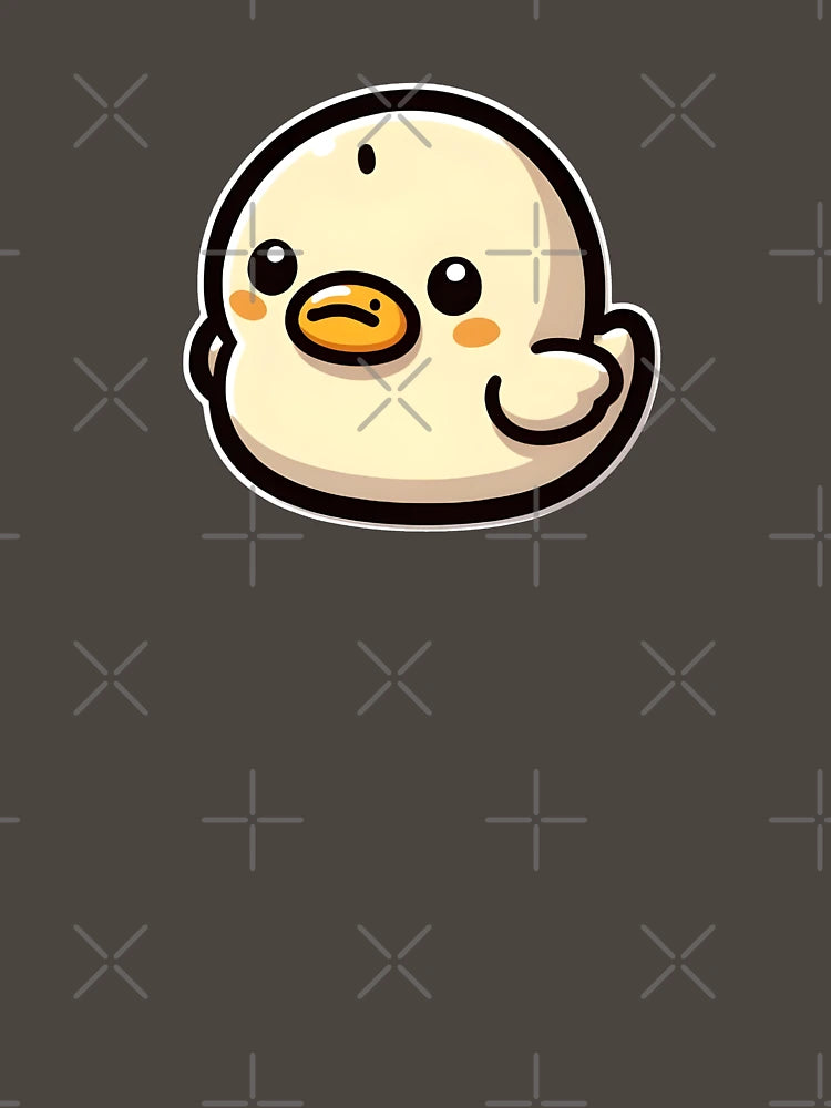 Duck cute 3d , cute cartoon duck, duck sticker, duck baby, animal stickers