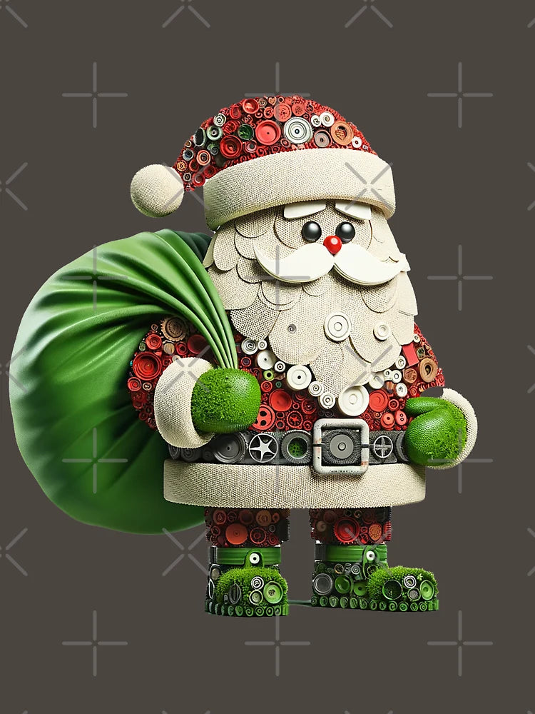 Eco Santa Celebrating a Zero Waste Christmas