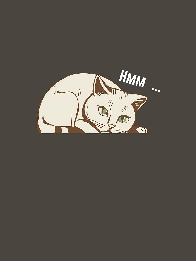 Overthinking cat
