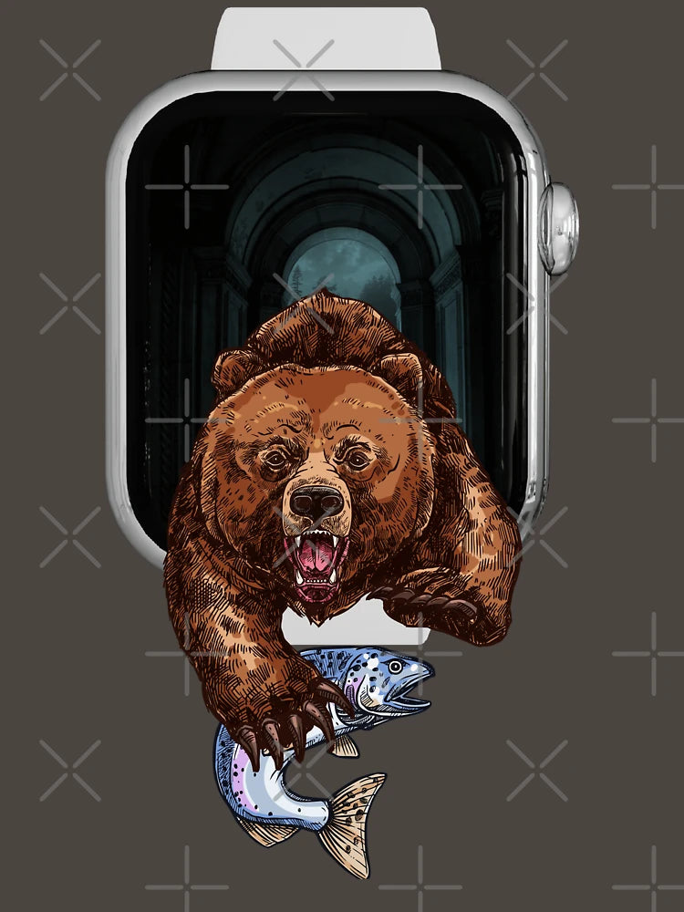 3D Grizzly Bear