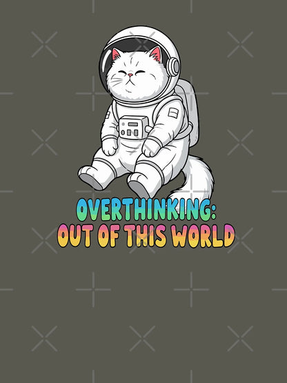 Overthinking Astronaut cat, out of this world