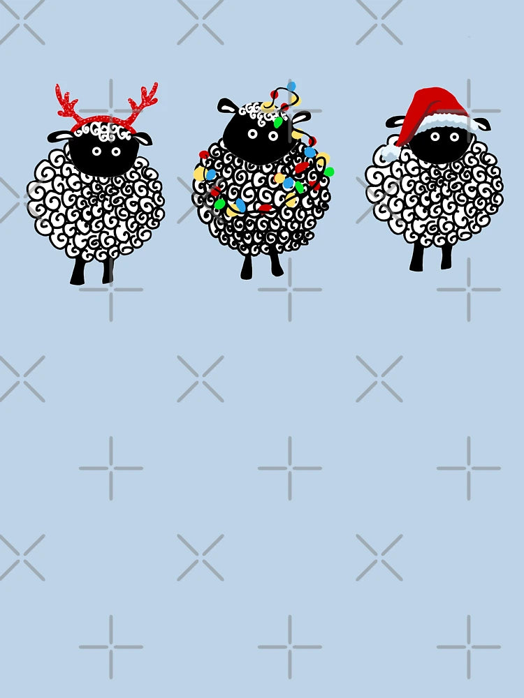 Festive Christmas sheep