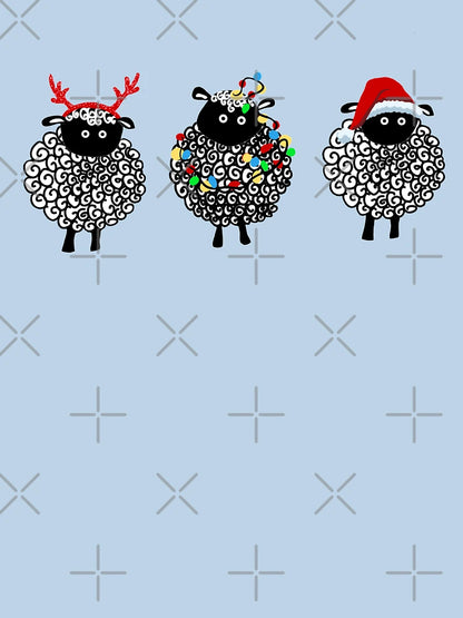 Festive Christmas sheep