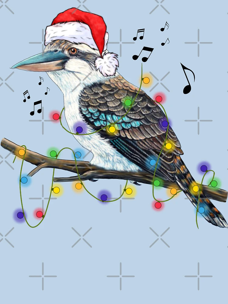 Extra festive kookaburras - Xmas kookaburra Christmas Australia Men Woman kids