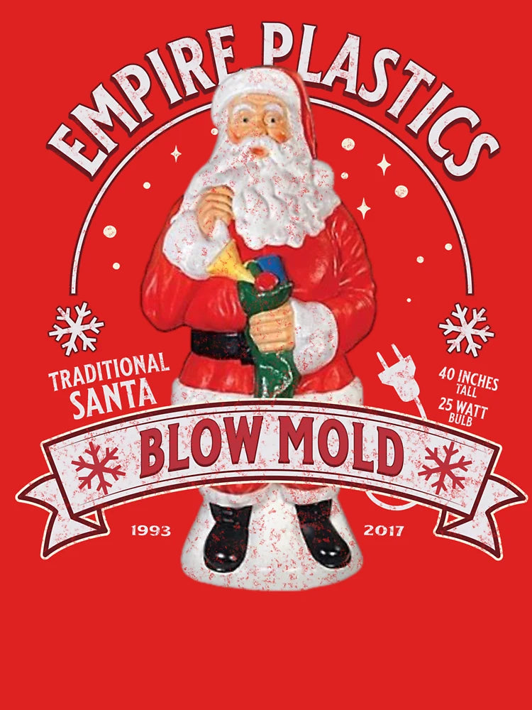 Empire Plastics Traditonal Santa Blow Mold