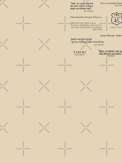 A shatter me series pack -  9 Aaron Warner pack