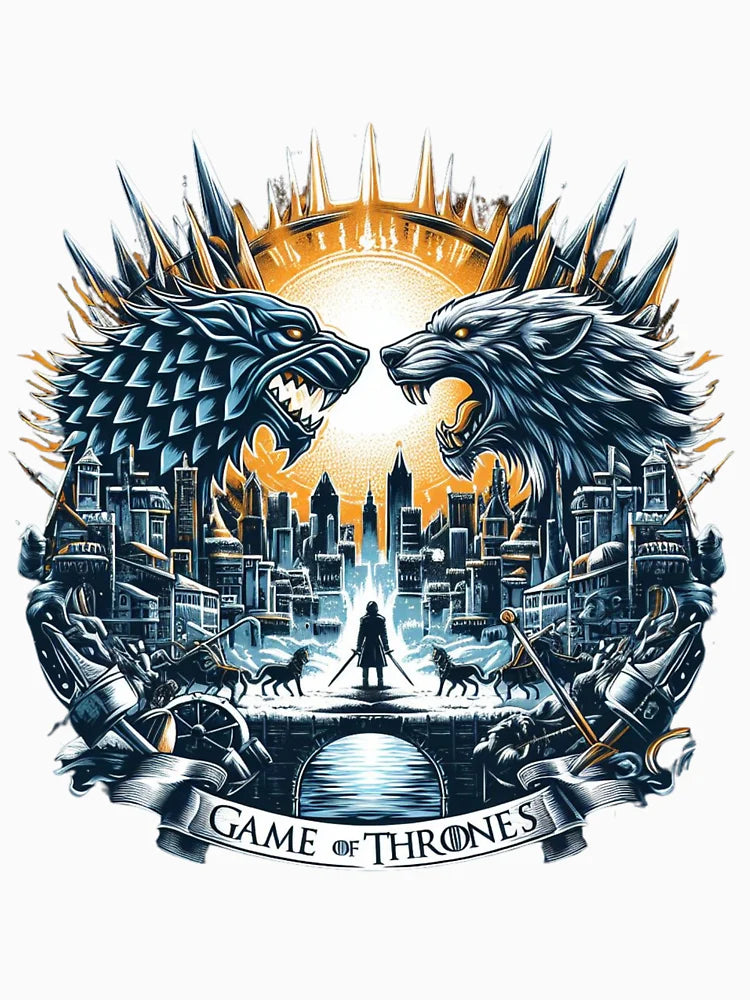 3D Game of Thrones T-shirt