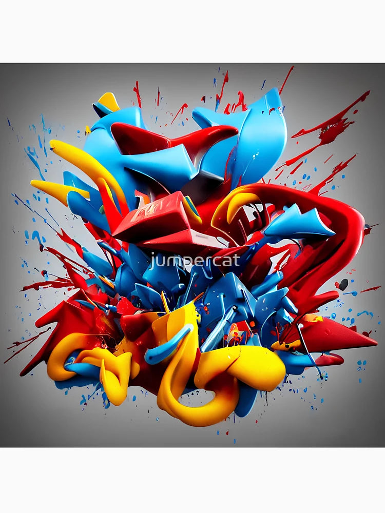3D Graffiti 01