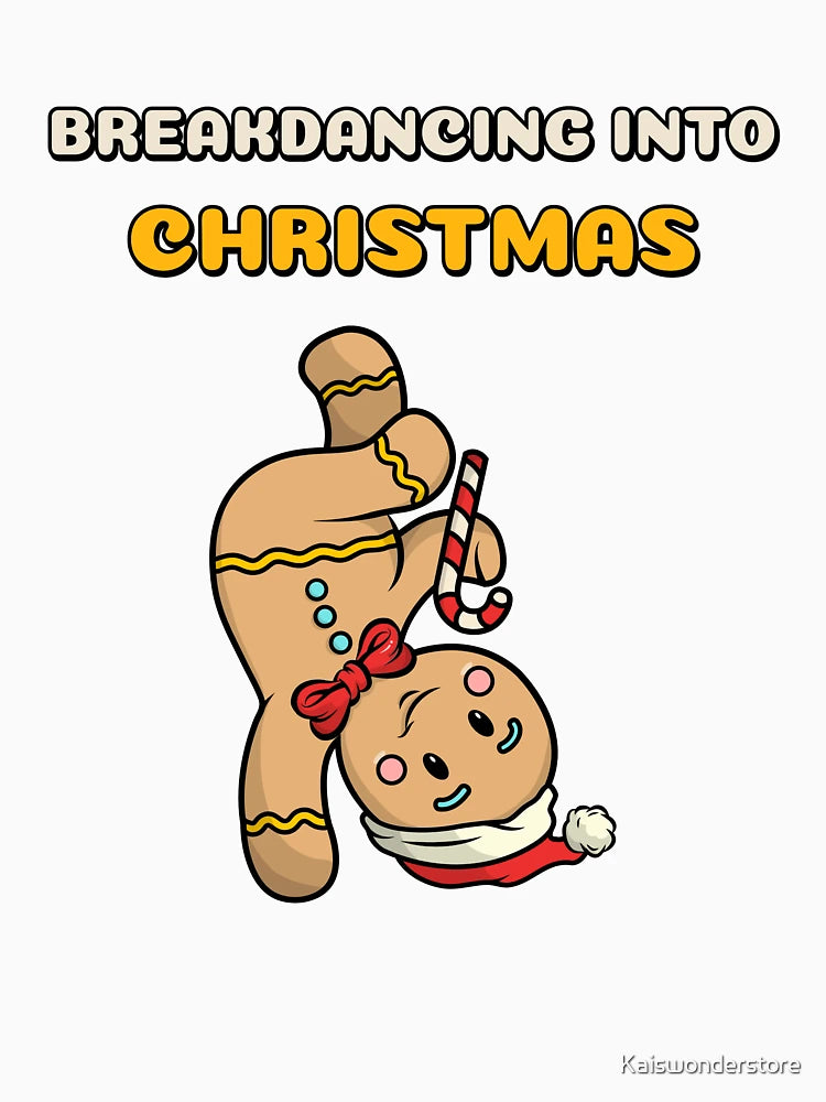 Gingerbread Breakdancing Into Christmas