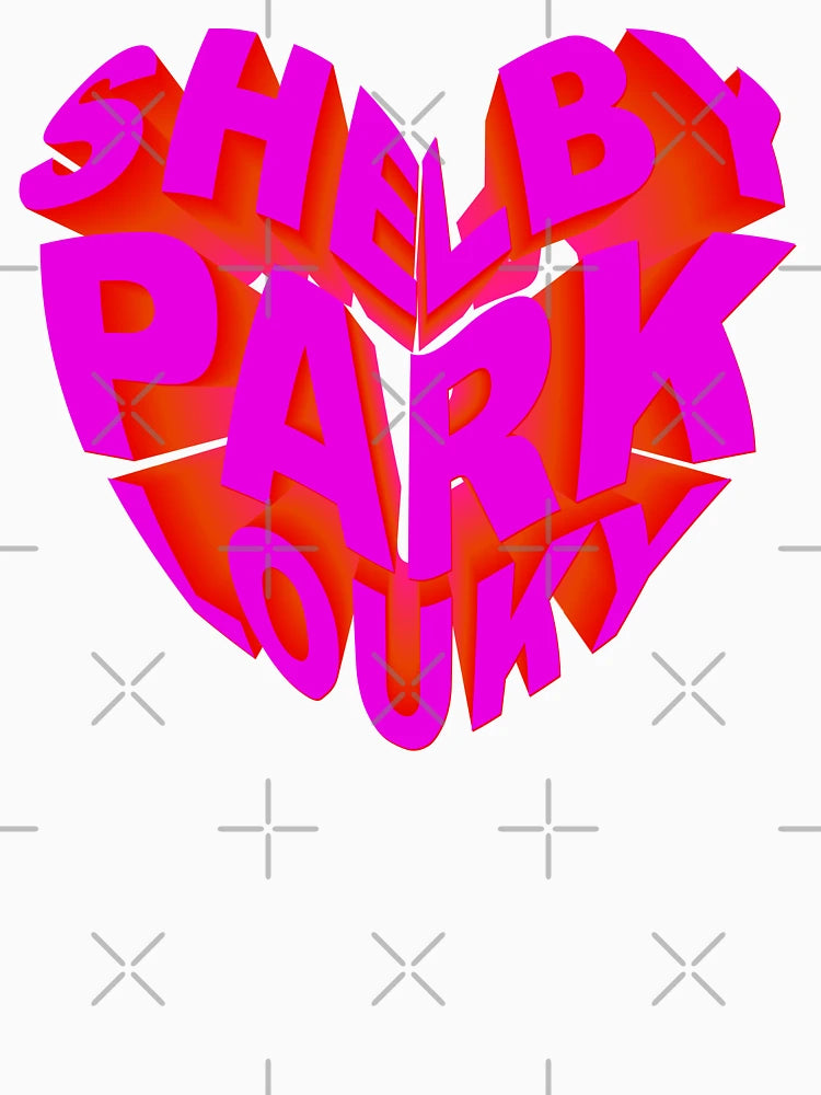 3D I Heart Shelby Park