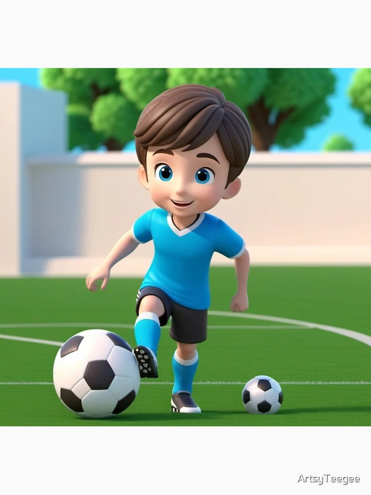 Dylan Playing Soccer