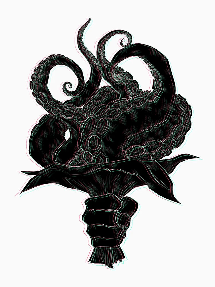 A bouquet of Tentacles (Black)
