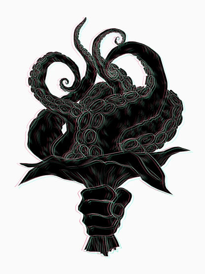 A bouquet of Tentacles (Black)