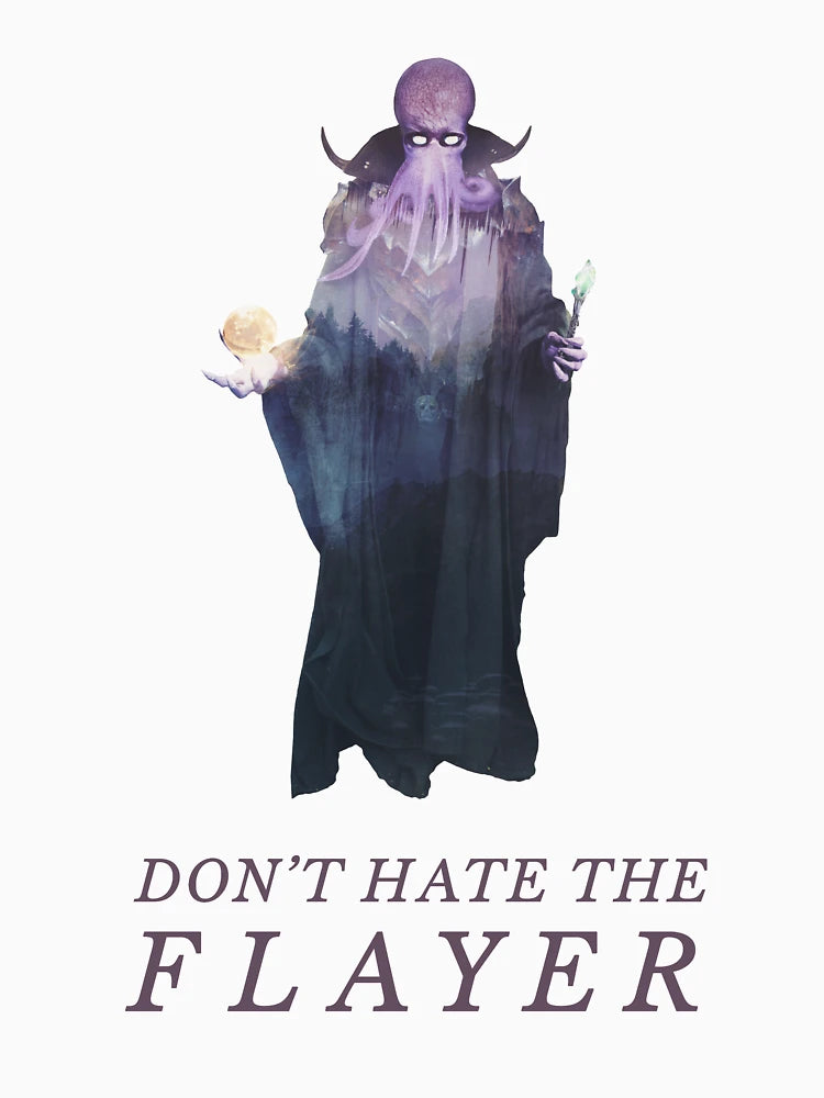 Don't Hate the Flayer - Illithid / Mind Flayer DnD Art