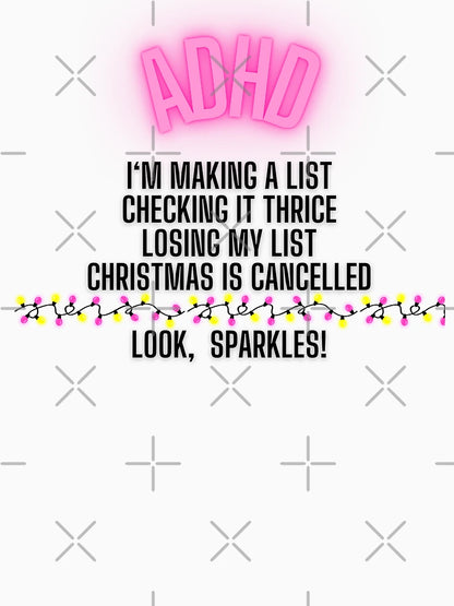 ADHD Christmas 'I'm making a list, checking it thrice...'