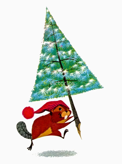 A Canadian Christmas Beaver