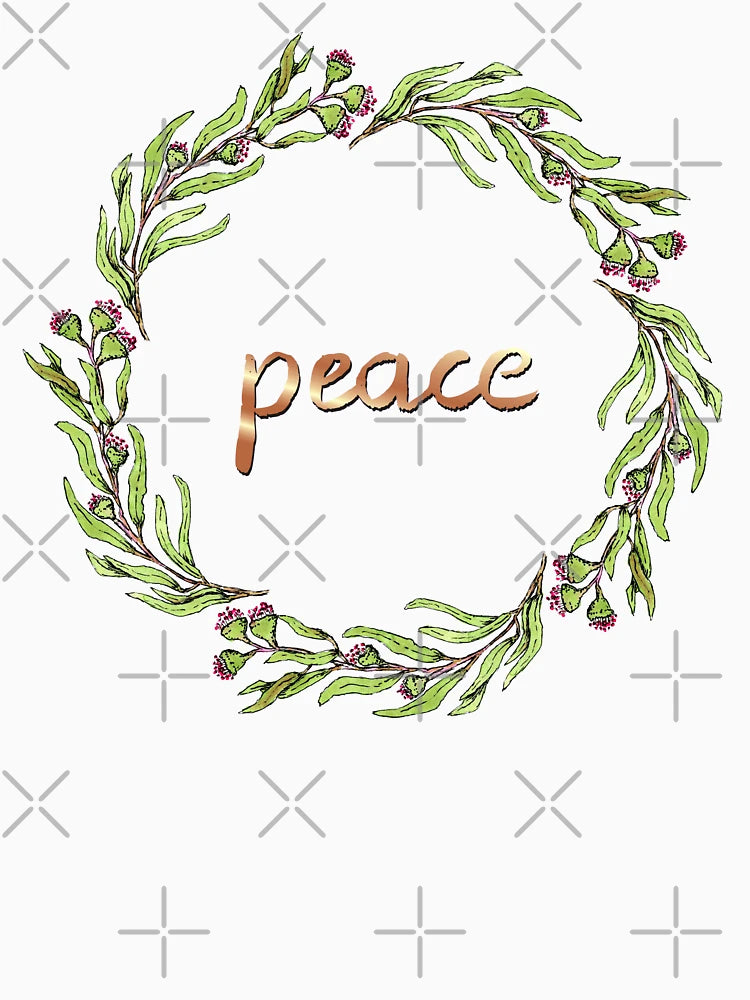 eucalyptus peace wreath