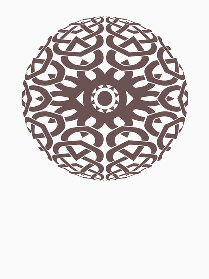 3D Celtic Sphere Design with Eye at the Center