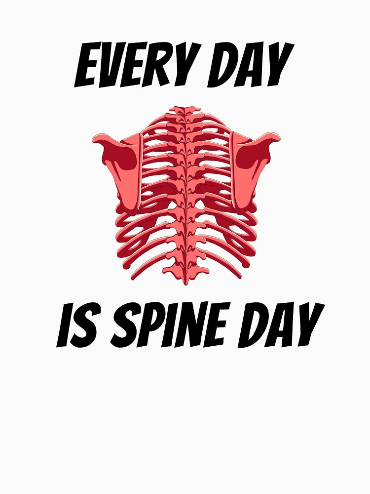 Every Day is Spine Day design