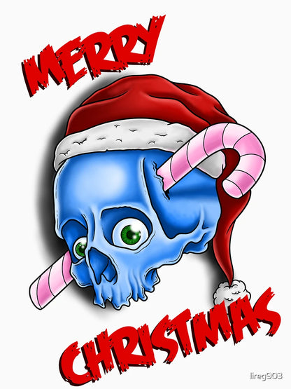 Merry Chris skull