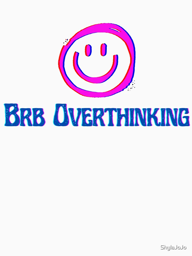 3D Trippy Overthinking Meme (Retro Effect) Psychedelic